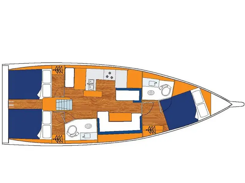 Sunsail 410 Classic preview 2